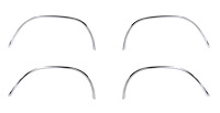 Wheel Well Opening Molding Set 1973-1979 Ford F100/F150/F250 with Styleside Bed, 1978-1979 Ford Bronco