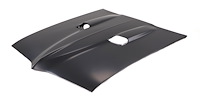 Steel Replacement Hood for 1967-1969 Pontiac Firebird 400 [Dual Scoop]