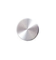 X546-8068-682 Window Crank Handle Screw Cover Brushed Aluminum 68-72 Fairlane Torino, 68-72 F-Series Trucks, 68-77 Bronco