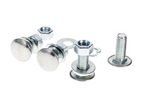 X945-4067-S Rear License Plate Bracket Bolt Set for 1967-1987 GM C/K Pickup; 1967-1991 Suburban; 1969-1971 Blazer; 1970-1991 Jim