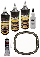 GM 7.500 in. 10-Bolt Differential Gear Oil Kit with Additive