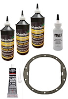 GM 8.200 in. 10-Bolt Differential Gear Oil Kit with Additive