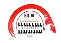 8mm SuperStock Spiral Wire Set Straight Spark Plug Boots