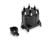 CAP/ROTOR GM HEI BLACK