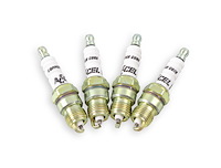 8199 HP Copper Spark Plug Set, Shorty, 14 mm Thread, .460 in. Reach