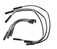 Extreme 9000 Ceramic Boot Spark Plug Wire Set for 2007-2011 Jeep Wrangler JK [Stainless Steel Terminals]