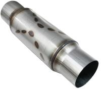 Widowmaker Muffler, 4 in. Diameter, Center Inlet/Center Outlet