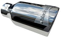 BWTIP04-30 Weld-On Exhaust Tip, 3 in. Inlet, 4 in. Diameter x 9 in. Length [Polished 304 Stainless Finish]
