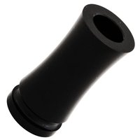 Long Bullitt Style Shifter Ball Collar for Ford Mustang Manual Shifters, 12mm x 1.25 Thread, 0.75 in. Base [Black]
