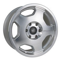 2100-SM Chunk Wheel [Size: 17"x8"] Polished Machined, Fits Select Mercedes-Benz Sprinter