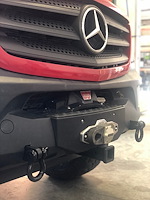 4044 Front Win. Bumper, 2015-2018 Mercedes-Benz Sprinter 2500/Sprinter 3500/Sprinter 3500XD
