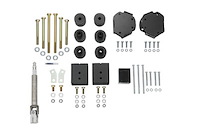 7036 Striker 2 in. Lift Kit Subcomponents, Front, 2019-2022 Mercedes-Benz Sprinter 2500/Sprinter 3500/Sprinter 3500XD