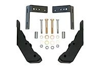 7226 Baja Sur Heavy Duty Rear Lower Shock Brackets, 2015-2022 Mercedes-Benz Sprinter 2500