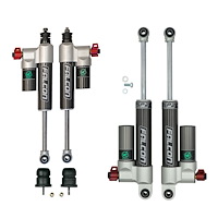 7370 Falcon 3.3 Sp2 Front And Rear Shocks With Jounce, Mid/Heavy Tune, Select Mercedes-Benz Sprinter 3500/Sprinter 3500XD