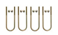 UB-PACK-3.25-7.0 U-Bolt Kit W/ Nuts, 3.25 in. Tube Diameter, 7 in. Long, Select Ford Transit-150/250/350/350 HD