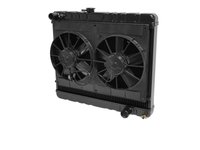 2-Row Aluminum Direct Fit Radiator for 1966-1967 Pontiac GTO [Painted]