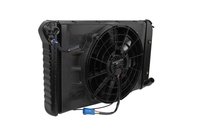 2-Row Aluminum Direct Fit Radiator with Transmission Cooler for 1977-1982 Chevy Corvette, All [Painted]