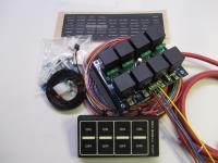 4 Switch Flat Touch Control Panel ECU