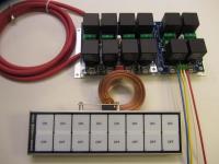 8 Switch Flat Touch Control Panel ECU
