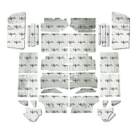 Complete Interior Insulation Kit 1968-72 GM A-Body Coupe