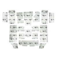Full Insulation & Sound Dampening Kit for 1968-1969 Camaro, Firebird Coupe