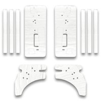Door Insulation & Sound Dampening Kit for 1970-1974 Challenger, Barracuda 2 Door Hardtop/Convertible [Silver]