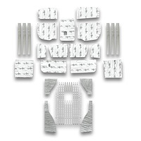 Full Insulation & Sound Dampening Kit for 1980-1986 Bronco 2 Door Sport Utility