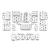 Full Insulation & Sound Dampening Kit for 1965-1966 Ford Truck Standard Cab 2WD Low Tunnel