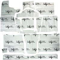 Floor Insulation and Sound Dampening Kit 1963-1966 Chevy/GMC Full Size Truck