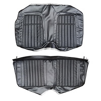 AA69GCD0045100G 69 CAMARO FOLD-DOWN HTP REAR - BLACK