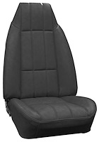 AA77GCD0010100G 77 CAMARO TYPE LT BUCKET SEAT UPHOLSTERY - BLACK