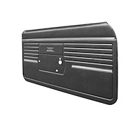 DO68GCS0010100G-PA 68 CAMARO HTP/CNV PRE-ASMBLED DOOR PANELS STD - BLACK