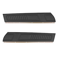 DO72GCS0010100G 72 CAMARO FRONT DOOR PANELS STANDARD - BLACK