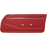 DO78GCS0010514G 81 CAMARO FRONT DOOR PANELS STANDARD - RED