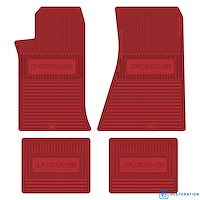 FMCA0005006018 85/90 IROC-Z FLOORMATS - BRIGHT RED