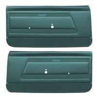 DO68GFS0010429G 68 FIREBIRD HTP/CNV FRONT DOOR PANELS STANDARD - MET TURQ