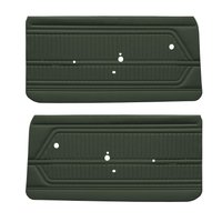 DO69GFS0010469G 69 FIREBIRD HTP/CNV FRONT DOOR PANELS STANDARD - DK MT GREEN