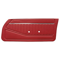 DO78GFS0010514G 81 FIREBIRD/TRANS AM FRONT DOOR PANELS STANDARD - RED