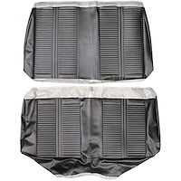 AA66GG00050100G 66 GTO/LEMANS CONVERTIBLE REAR BENCH - BLACK