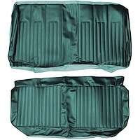 AA68GG00047429G 68 GTO/LEMANS HARDTOP REAR - TURQUOISE