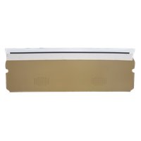 Holiday/Hardtop Coupe Package Tray with Speaker Cut-Outs for 1968-1972 442, Cutlass, F-85, Hurst/Olds, Rallye 350 [Black]