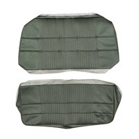 Convertible Rear Seat Upholstery for 1968 Dodge Coronet [Green, Ascot Grain]