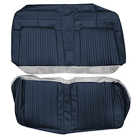 AA69CW00056330 69 CORONET CONV REAR BENCH - DARK METALLIC BLUE