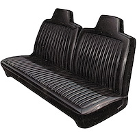 AA72CLV9020100 72 DART/DEMON/SCAMP/DUSTER SPLIT BENCH 9 HEADREST- BLACK