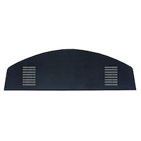 PT67CB100 67/69 BARRACUDA HTP PACKAGE TRAY WITH SPEAKER CUTS - BLACK