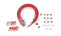 31229 Red Universal 8.5mm Spark Plug Wire Set 8-Cylinder