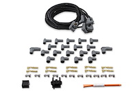 Black 2-in-1 Universal 8.5mm Spark Plug Wire Set 8-cylinder