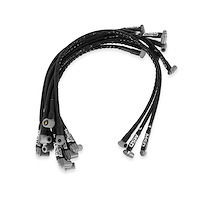 Race Tailored 8.5mm Super Conductor Black Wire Set Small Block Chevy w/HEI Cap