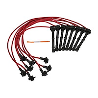 Super Conductor Spark Plug Wire Set, 1996-1997 Ford Mustang Cobra 4.6L, 8.5 mm [Red]