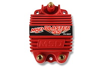 Red Blaster SS Coil For Electronic and MSD Ignitions [Brass Terminals]